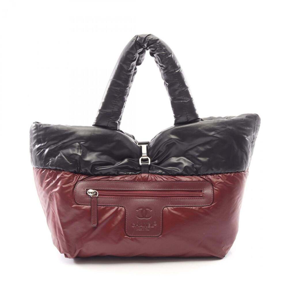 CHANEL Black Leather Tote Bag - Picture 6 of 10